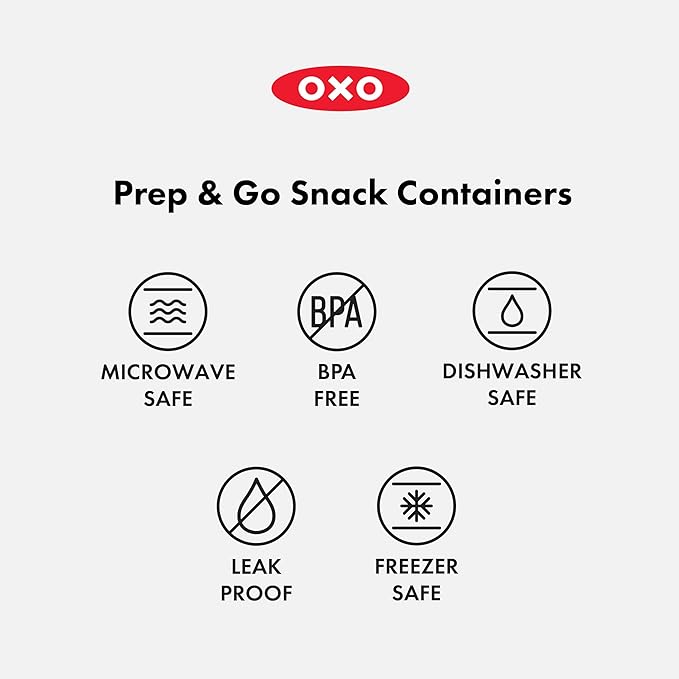 OXO Good Grips Prep & Go Slim Container with Removable Divider