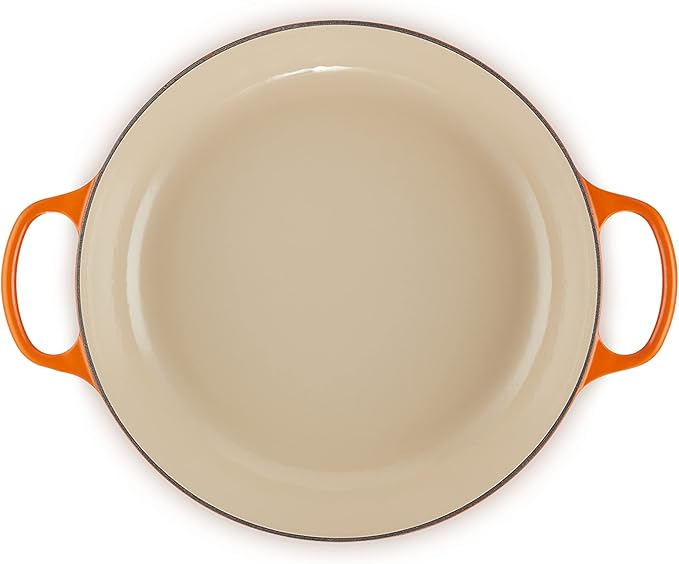 Le Creuset Enameled Cast Iron Signature Braiser, 5 qt, Flame