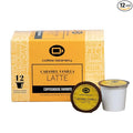 Caramel Vanilla Latte Coffee Pods by Coffee Beanery | 12ct Medium Roast Arbica Coffee