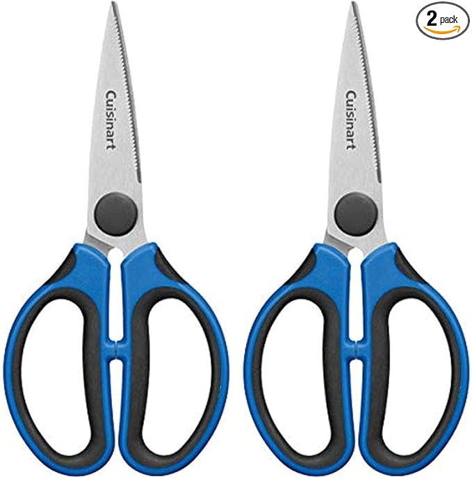 Cuisinart C77-SHRU 8" Utility Shears with Soft-Grip Handles (Pack of 2)