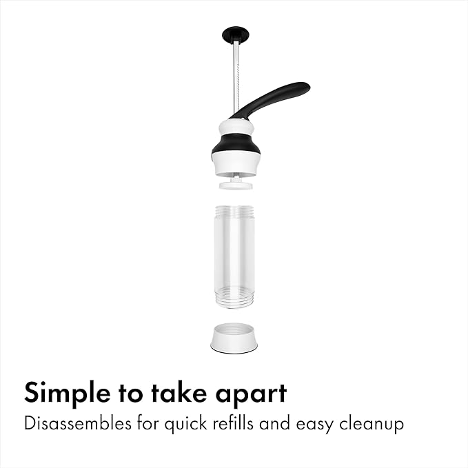 OXO Good Grips 14-Piece Cookie Press Set, Cookie Press with 12 Stainless Steel Disks and Storage Case, Holiday Baking and Everyday Treats, Essential Baking Supplies