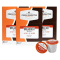 Fresh Roasted Coffee, Breakfast Blend, Light Roast, 72 Pods for K Cup Brewers