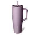 BrüMate Era 40 oz Tumbler with Handle and Straw | 100% Leakproof Insulated Water Bottle Tumbler with Lid and Flexible SoftSip Straw | Made of Stainless Steel | Cup Holder Friendly | 40oz (Lilac Dusk)