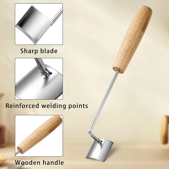 Corn Peeler for Corn on The Cob Corn Cutter Peeling Tool with Gloves (4 Stainless Steel Peelers, 2 Yellow Gloves)