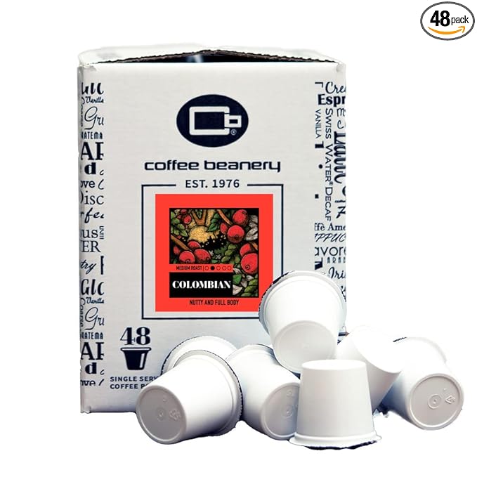 Colombian Single Serve Coffee Pods | 48ct | 100% Specialty Arabica Coffee