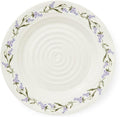 Portmeirion Sophie Conran Lavandula 11 Inch Dinner Plate, Lavender Sprig Design in Soft Purple & Green - Elegant Porcelain Dish for Spring Meals, Garden Parties, Special Events & Everyday Dining