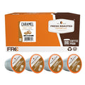 Fresh Roasted Coffee, Caramel, Flavored Coffee Pods, K-Cup Compatible, 96 Count