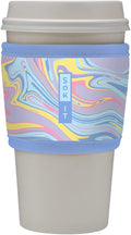 Sok It HotSok Coffee & Tea Reusable Insulated Neoprene Cup Sleeve (Psychedelic Swirl)
