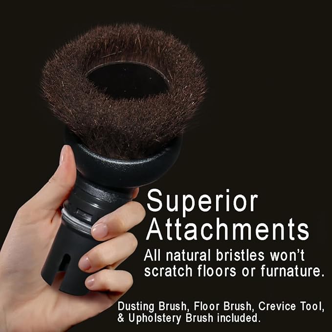Filter Queen Majestic Surface Cleaner, Red, Canister Vacuum with Bagless Cyclonic Action, The Ultimate All-in-One Cleaning Machine