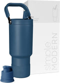 Simple Modern Trek Pivot | 30oz Flip Straw Tumbler with Handle | Water Bottle & Boot | Interchangeable Straw & Chug Lids | Insulated Stainless Steel Jug | Gym Sports Outdoors | Slumberland