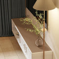 Dresser Protector Top - Can Be Used On Both Sides Waterproof and Easy to Clean Good Flatness Used for Dresser Table(Mud Color+Champagne Gold 10x39)