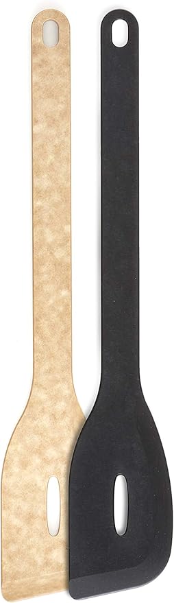 Epicurean Kitchen Series Cooking Utensils, Medium Spoon, Natural