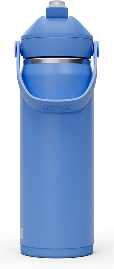 CamelBak Thrive Flip Straw Insulated Stainless Steel Water Bottle Sky Blue, 20oz