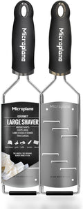 Microplane Gourmet Series Hand Held Parmesan Cheese Shaver (Black)