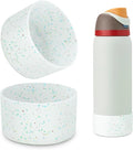 2 PCS Glitter Silicone Boot for Owala Water Bottle, Anti-Slip Protective Sleeve for FreeSip/Twist/Flip Stainless Steel Water Bottles Accessories