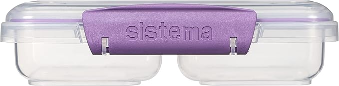 Sistema 11.8 Ounce Small Split Storage Container (Colors may vary)