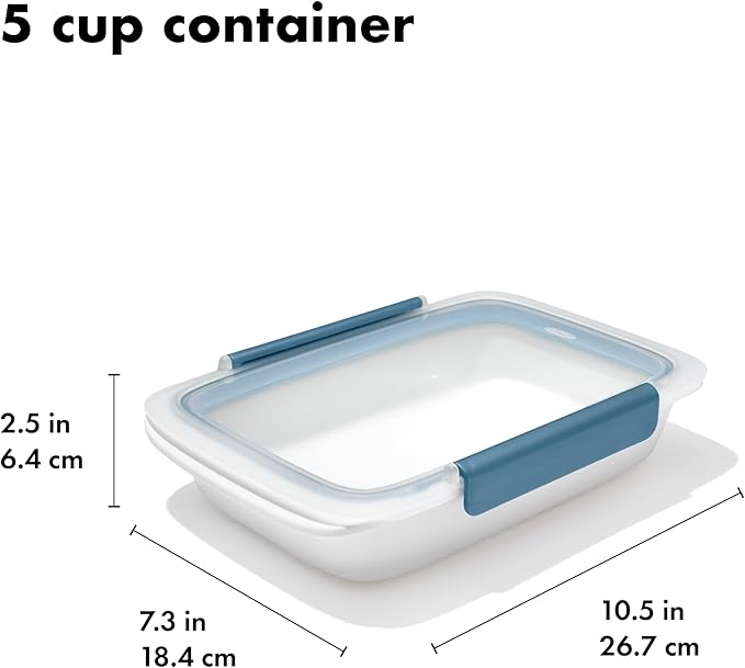OXO Good Grips Prep and Go 5 Cup Container - Ocean Blue