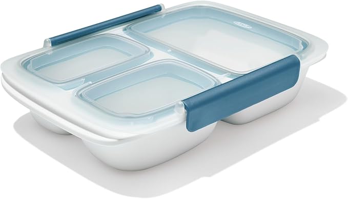 OXO Good Grips Prep and Go Divided Container - Ocean Blue
