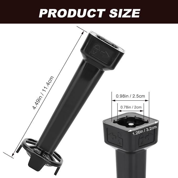 Replacement Frother Whisk Attachment for Ninja Coffee Makers - Compatible with Dual Brew CM401 CP307 CF097 CM407 CP300 CP301 Ninja Coffee Maker Replacement Part