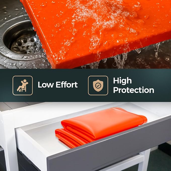 Silicone Grill Cover Mat | Heat-Resistant, Non-Stick, BPA-Free | Silicone Cover for Blackstone Griddle, Protects Grates, Easy to Clean, Fits Most Grills, Reusable BBQ Mat - 36 Inch