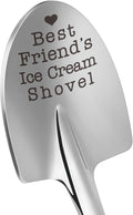 Funy Dads Ice Cream Shovel Mothers Day for Best Friend Friendship Bestie Gifts Female Women Unique Long Distance Friendship Soul Sister Easter Basket Stuffers Friends Birthday