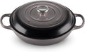 Le Creuset Enameled Cast Iron Signature Braiser, 3.5 qt., Oyster