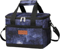 iknoe Insulated Lunch Bag, Foldable 8.5L Cooler Bag for Men & Women, Leakproof Thermal Design, Great for Office, Picnic, Travel, Lunch Box, Galaxy