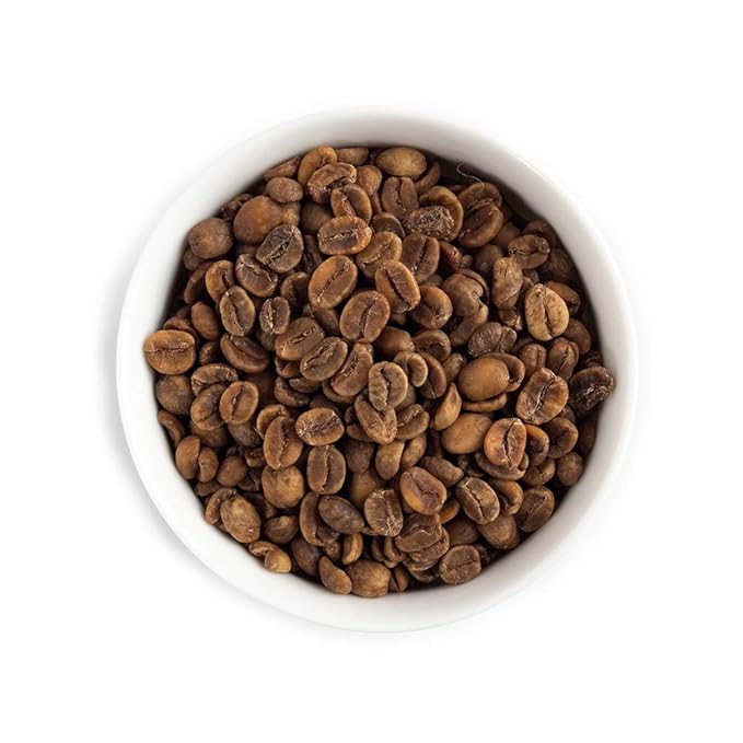 Fresh Roasted Coffee, Unroasted Colombian Decaf, Kosher, EA Natural Decaf, 5 Pound