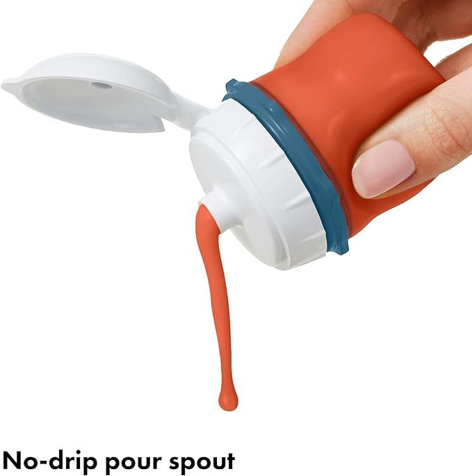 OXO Good Grips Prep and Go Silicone Squeeze Bottle - Ocean Blue