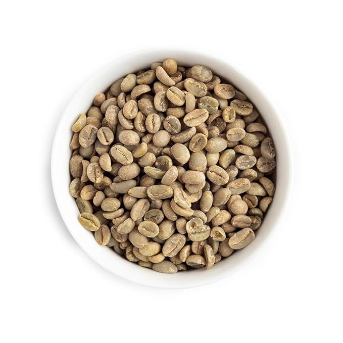 Fresh Roasted Coffee, Unroasted Organic Ethiopian Yirgacheffe | USDA Organic, 100% Single Origin, Kosher | 5 Pound