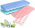Silicone Ice Cube Tray with Lid - Mini Silicone Ice Tray with Lid,Small Ice Cube Tray,Tiny Ice Cube Trays for Iced Coffee,Baby Food,BPA Free,Easy Release