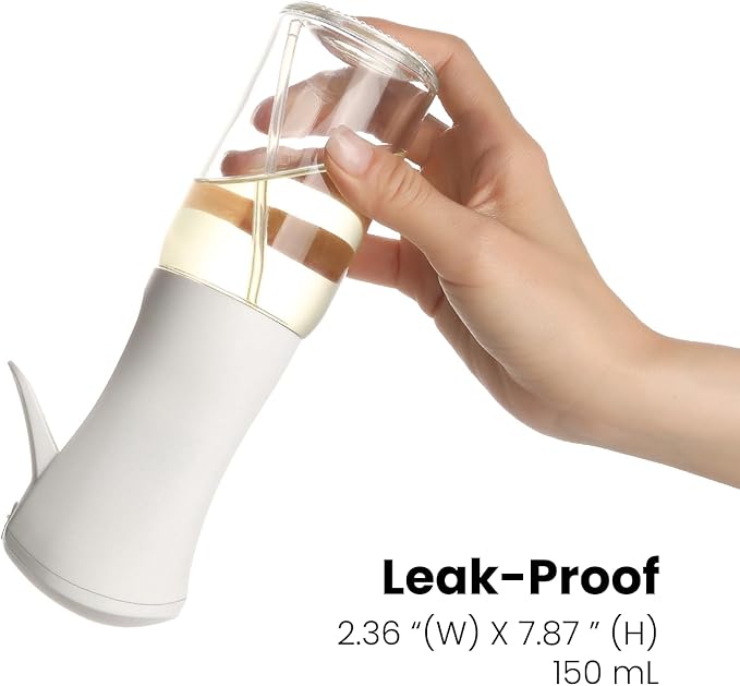 Mistifi Oliver Oil Sprayer for cooking, Spray bottle 6oz, Non-Aerosol Refillable Dispenser Oil Mister FS600 Less is More
