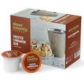 Door County Coffee Frosted Cinnamon Buns Flavored Ground - 10 Count Single Serve Cups - Medium Roast - 100% Specialty Arabica - Flavored Gourmet - Sweet Cinnamon Flavored