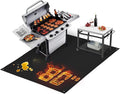 TOHONFOO 80 x 48 in Large Grill Mats for Outdoor Grill - BBQ Grill Mats to Protect The Deck, Patio, Pavers - Easy to Clean Grilling Mats - 0.6mm