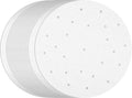 Juvale Disposable Air Fryer Liners - 10-Inch Round White 100-Pack - Perforated Parchment Paper Sheets for Dumplings, Buns & Dim Sum - Steamer Basket Liners & Air Fryer Accessories