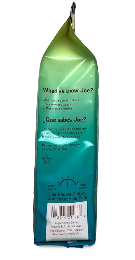 Joe Knows Coffee Coconut Crazy Joe, 12 oz Bag – Medium Roast Coffee
