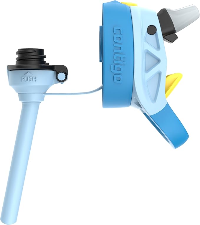 Contigo Kids Water Bottle with Redesigned AUTOSPOUT Straw, 14 oz