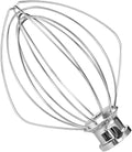 Wire Whip for KitchenAid Stand Mixer, airkitrep KN256 Stainless Steel Whisk Attachment, 6 Wire Whip Attachment Fits for Kitchen Aid 5-6 Quart Bowl-Lift Mixer, KP26, KD26, Pro 6500 Series Mixer