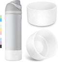 2PCS Glitter Silicone Boot for Owala Water Bottle, Anti-Slip Protective Sleeve for Owala Twist,FreeSip and Flip Stainless Steel Water Bottle, BPA-Free, Dishwasher Safe, Accessories