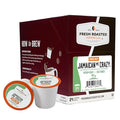 Fresh Roasted Coffee, Decaf Jamaican Me Crazy, Flavored Coffee Pods, 24 Count