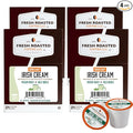 Fresh Roasted Coffee, Decaf Irish Cream, Flavored Coffee Pods, K-Cup Compatible, 96 Count