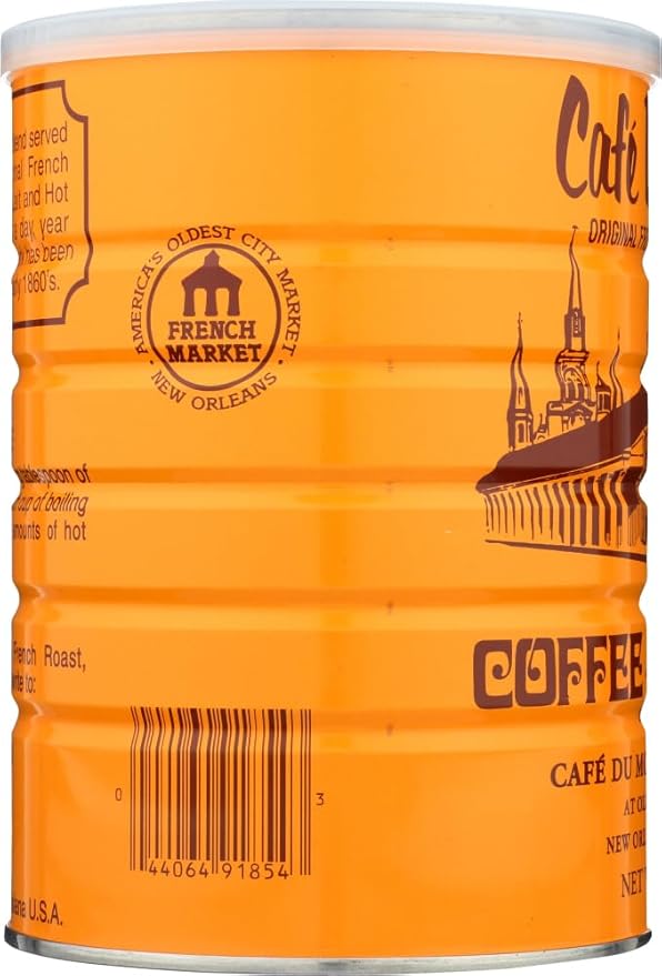 Half a Dozen Cans (6 Cans) of Coffee Du Monde - 15 oz. cans