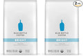 Blue Bottle Whole Bean Organic Coffee, Bright, Light Roast, 12 Ounce Bag (Pack of 2)