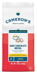 Cameron's Coffee Dark Chocolate Mocha Flavored Ground Coffee, Light Roast, 100% Arabica, 12-Ounce Bag, (Pack of 1)