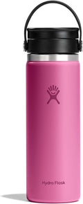 Hydro Flask Flex Sip Coffee Tumbler – Insulated Stainless Steel, Non Spill, Leak Proof Travel Coffee Cup 20 Oz Reef Pink