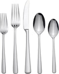 Oneida B1013020Al20 Doublet 20 Piece Everyday Flatware Set, Service For 4