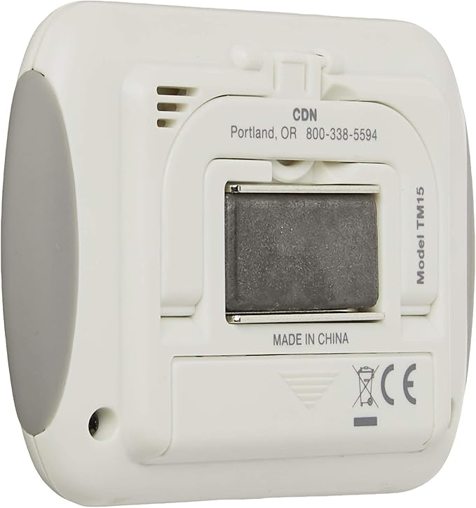 CDN Extra-Big Digit Timer | Counts Up & Down, 100 Minutes by Minutes & Seconds, Extra-Large Digits, Loud Alarm, Stand, Hang, Magnet Mounting, Perfect for Batch Baking - TM15