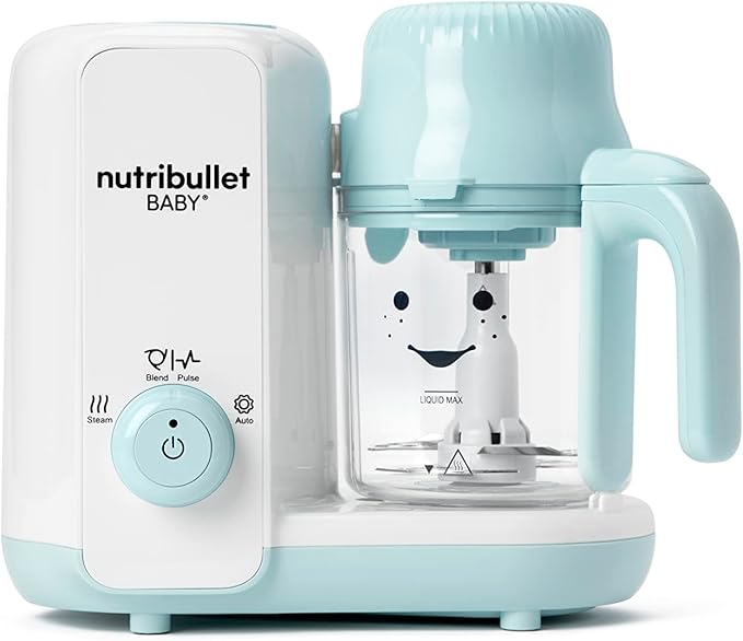 nutribullet Baby Steam + Blend, White/Blue