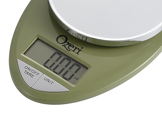 Ozeri Pro Digital Kitchen Food Scale, 0.05 oz to 12 lbs (1 gram to 5.4 kg)