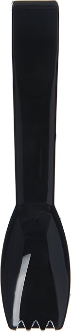 Carlisle FoodService Products 460603 Carly Salad Tong, 6" Salad Tong, Black, 1 Pack